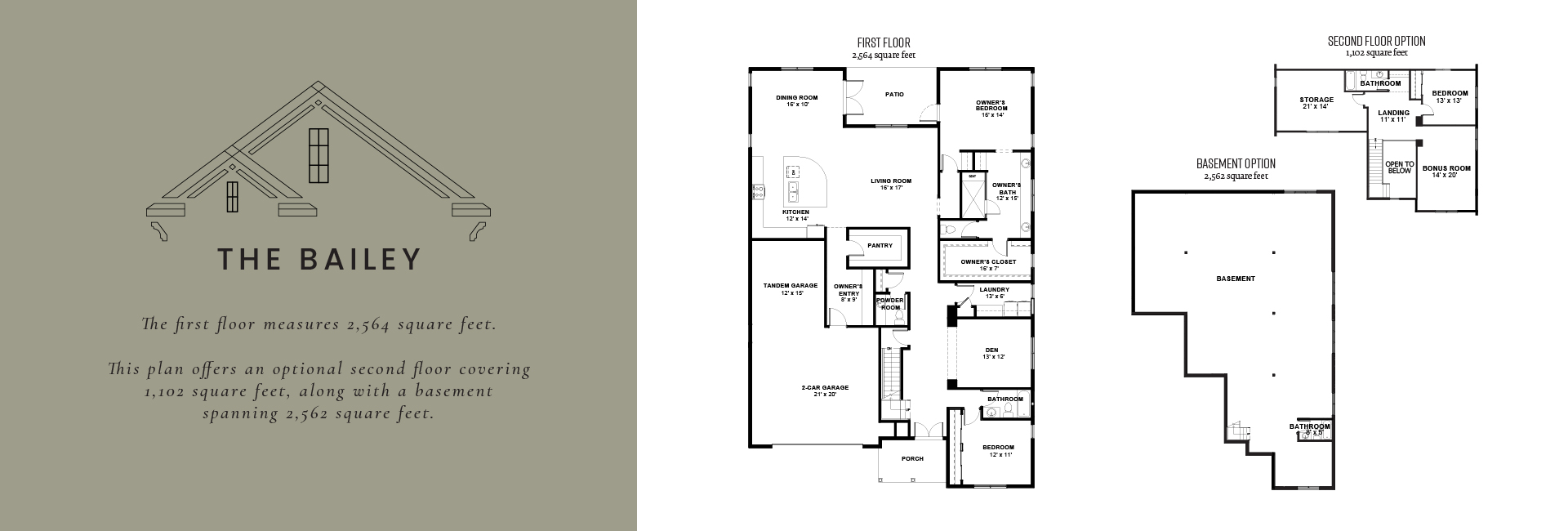 the bailey floor plan portfolio