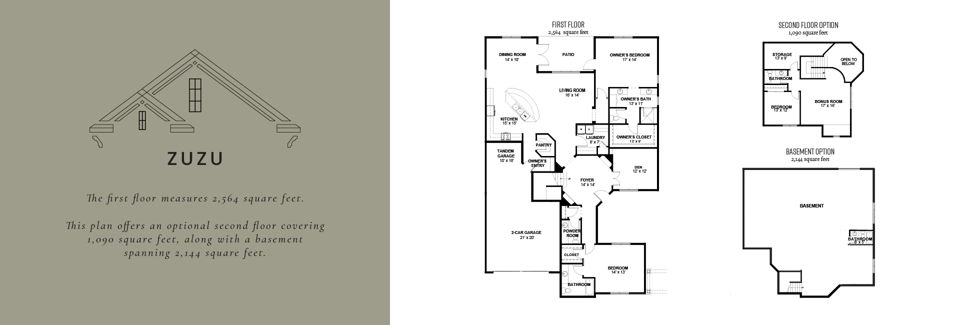 zuzu floor plan portfolio